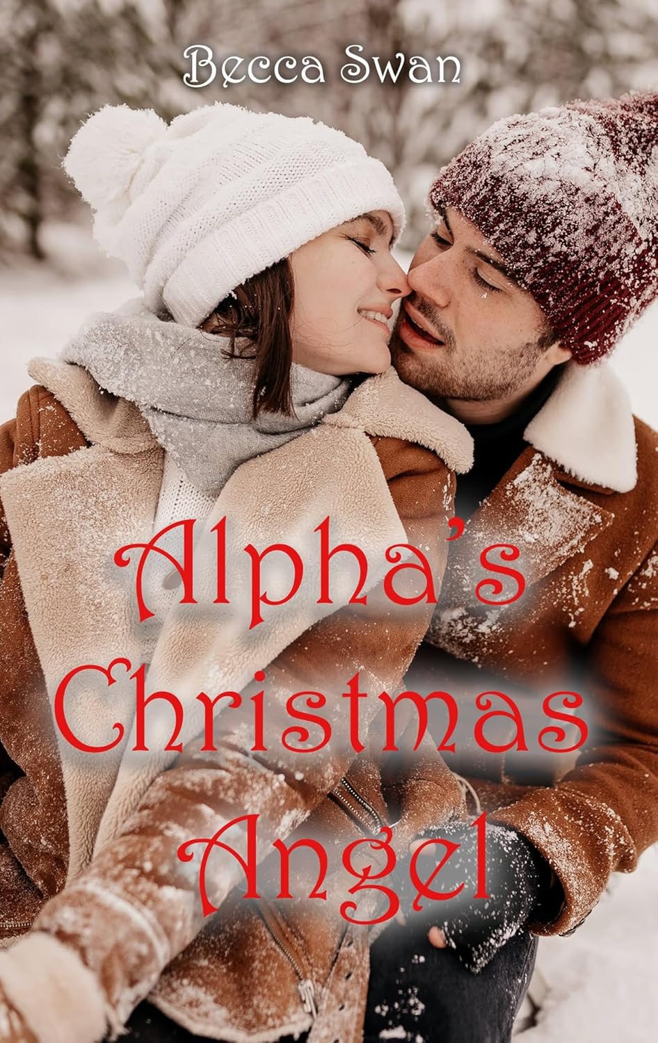 Cover of Alpha's Christmas Angel by Becca Swan.